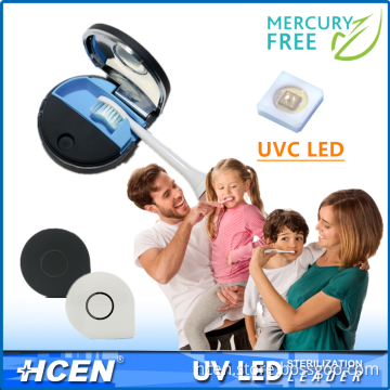 Germicidal UV LED Handheld Toothbrush Sanitizer / Toothbrush Sterilizer